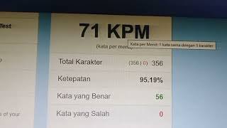 10fastfingers  Typing Test Indonesia Record Tertinggi Cuma Sdanai 71 Kpm