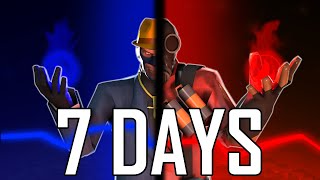 TF2: Spy Main plays PYRO for 7 DAYS