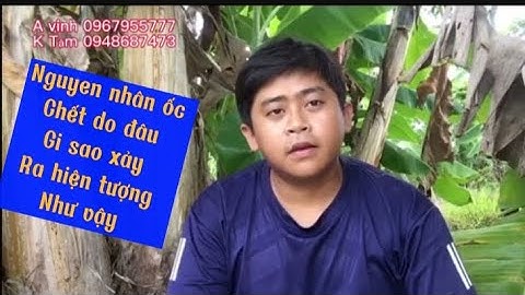 Tại sao có hiện tượng ốc chết lai rai & hàng loạt. Ở ao vườn nuôi nguyên nhân do đâu/ ốc bươu đen