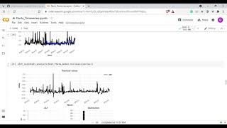 Timeseries analysis using Darts Library
