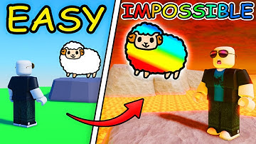Finding EVERY sheep in Roblox find the sheep...