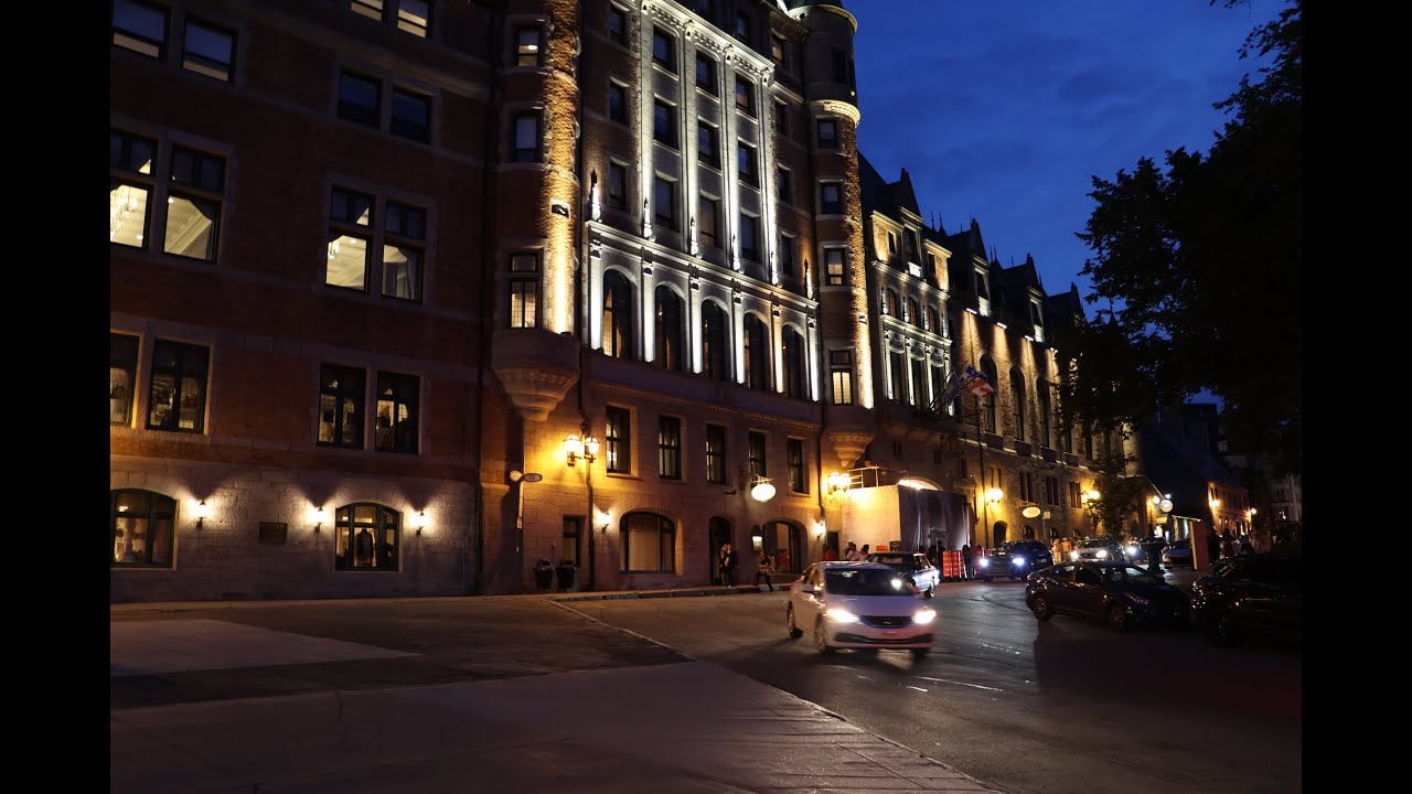 Evening Walk in Quebec City - shot on Canon R10 , lens EF-s 18-135 is usm (without any stadicams)