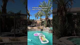 enjoying the beautiful desert vibes of palm springs until... 😅| Stay at Home Gays 🏳️‍🌈💖