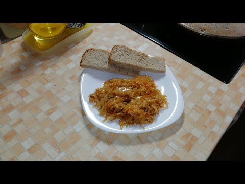 ТУШЕНАЯ КВАШЕНАЯ КАПУСТА. СТАРИННЫЙ РУССКИЙ РЕЦЕПТ.