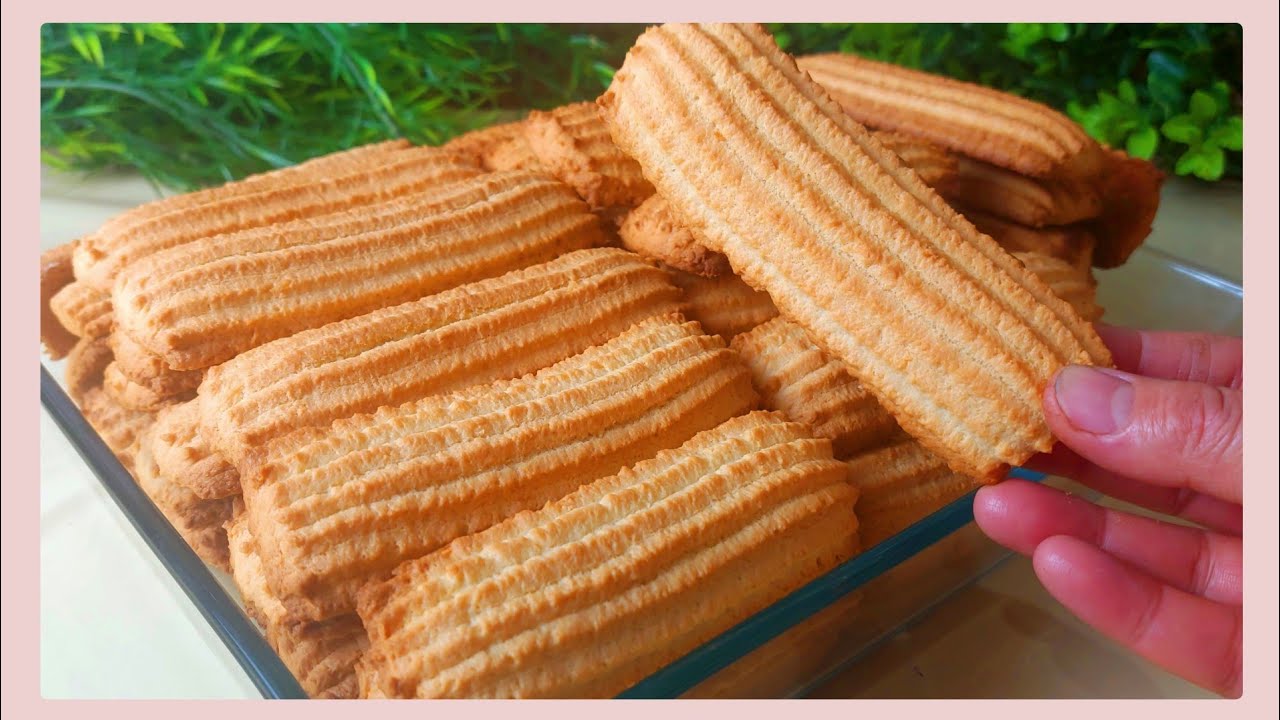 بسكوت النشادر بتاع الامهات بتاع زمان بالماكينة وبالسمنة وكمان عرفتلكم سر ثبات الرسمة 👌👌 بمقاديرحصريه