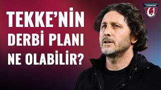 Oulainin Yokluğunda Tekke Galatasaray Derbisine Hangi Planla Çıkacak? Selahattin Kınalı Yorumladı