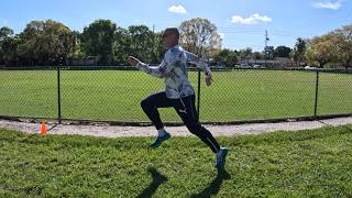 Masters Sprinter 40 Yard Dash Time Trial