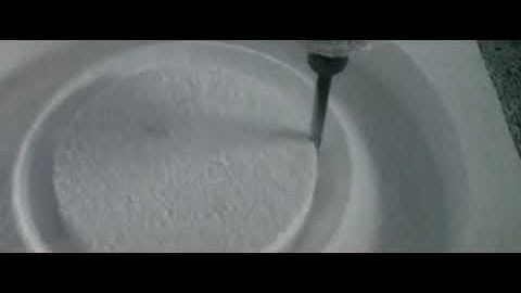 cnc router PVC foam board cutting video