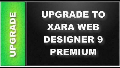 Web Design Tutorials for Xara Web Designer 9 Premium: Upgrade Lesson 110