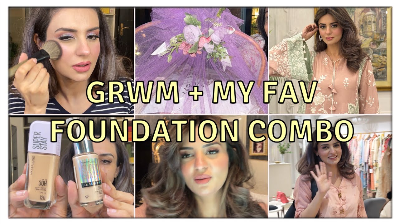 FAV FOUNDATION❤️ | GRWM FOR A DINNER 🫰🏻| FUN  CHALLENGE WITH HUBBY🤪| VLOG # 12