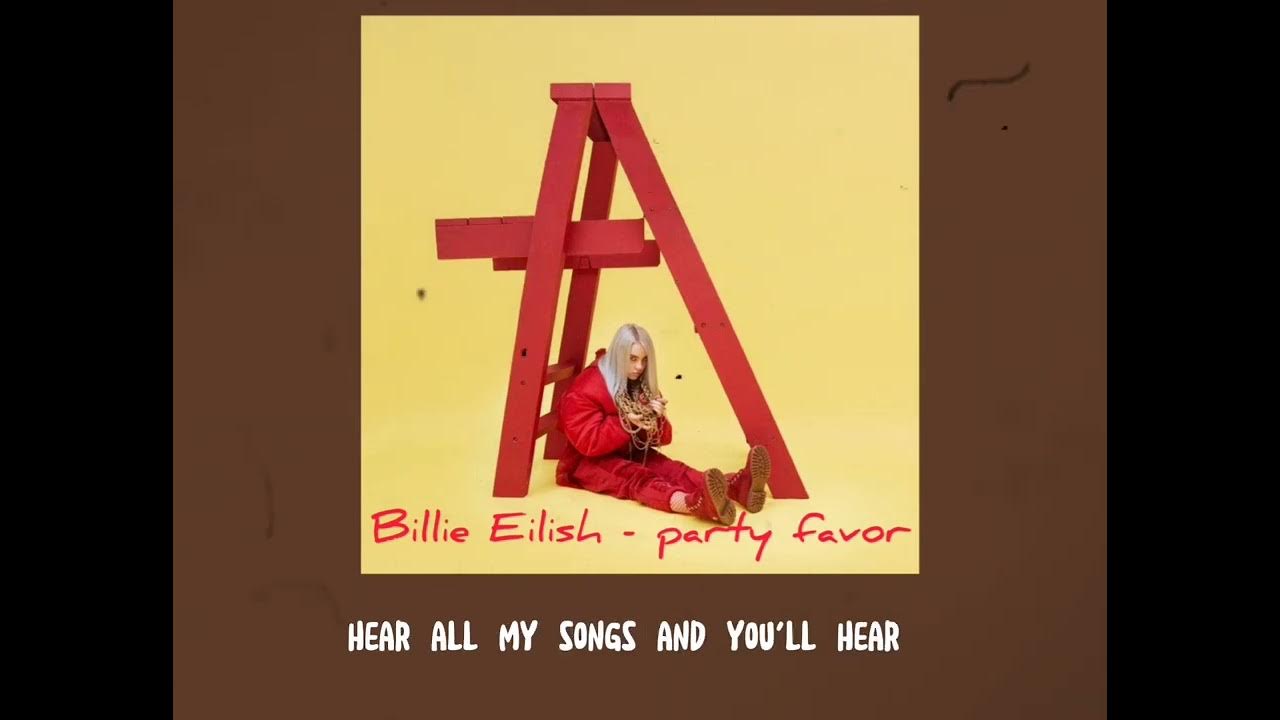 Billie Eilish party favor YouTube