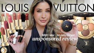 LOUIS VUITTON BEAUTY: Brutally Honest UNSPONSORED REVIEW on the MOST Expensive LUXURY MAKEUP Launch