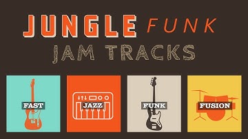 Jungle Funk Jazz Fusion Backing Track | Ab Lydian | 150 BPM | "Andaman"