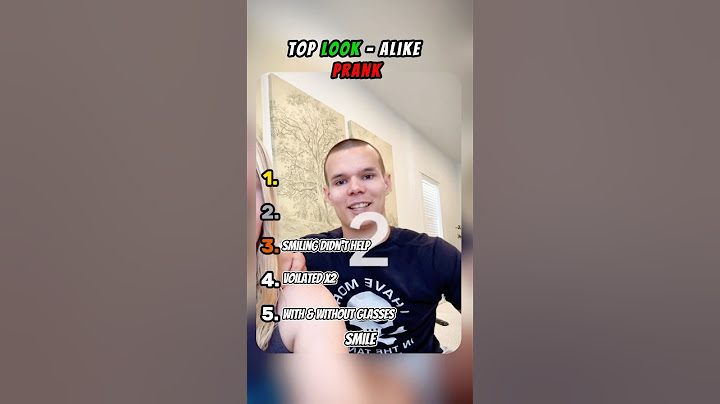 Ranking Look-Alike filter prank #ranking #funny #tiktok