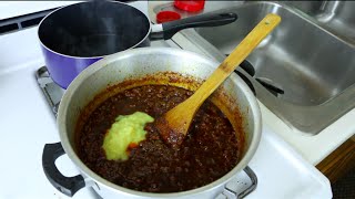 Ethiopian Food/Cuisine " How to Make Minchet Abish " የምንቸት አብሽ አሰራር