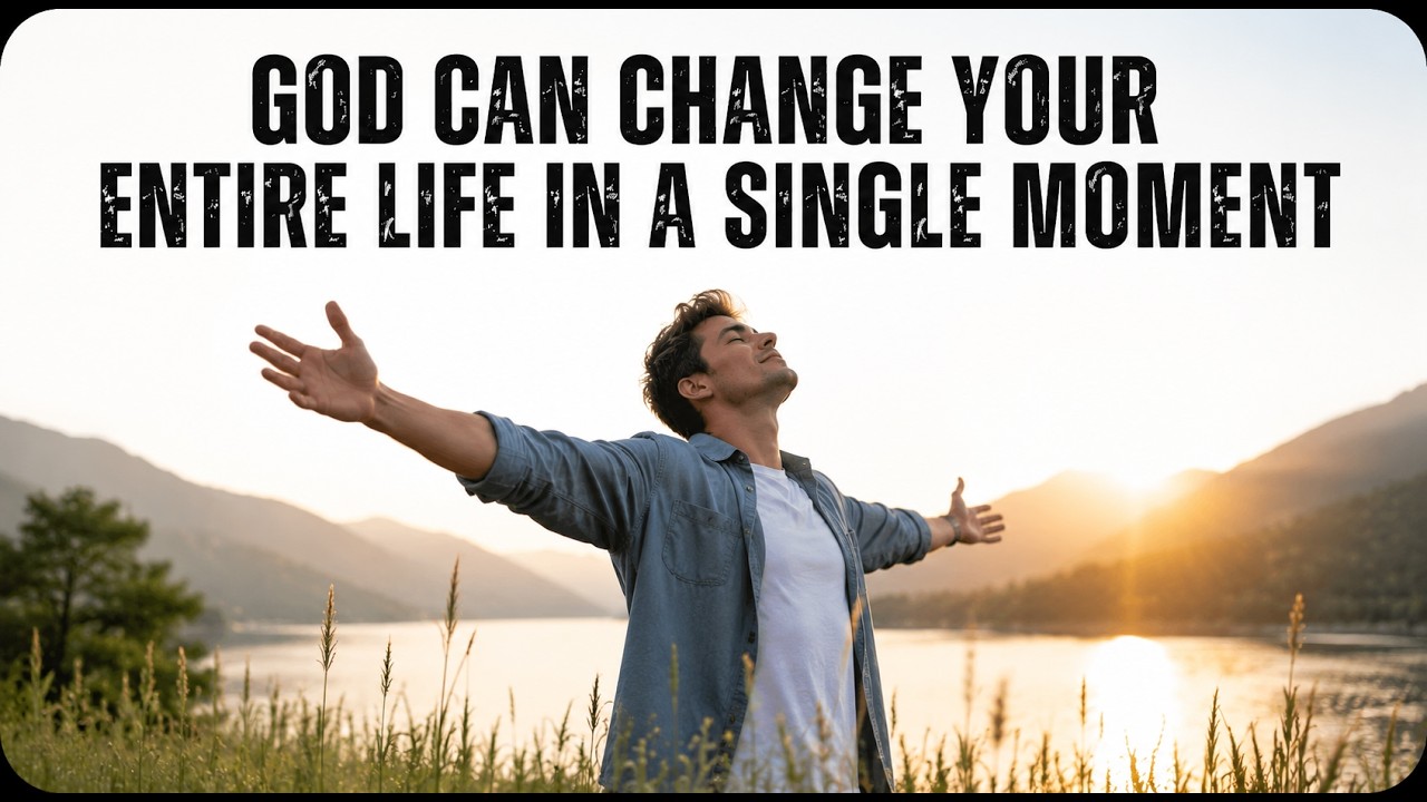 GOD CAN CHANGE YOUR ENTIRE LIFE IN A SINGLE MOMENT | CHRISTIAN ...