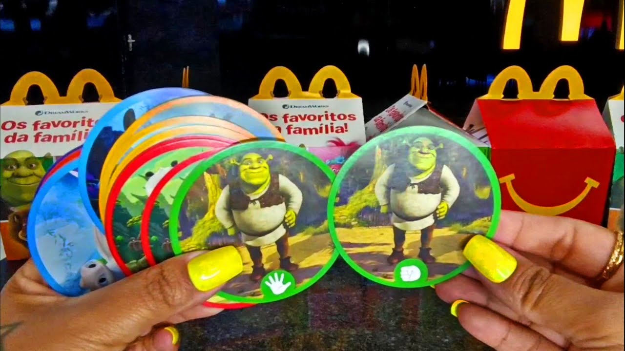 McDonald's BRINCANDO com os Jogos DREAMWORKS McLanche Feliz Agosto 2022 ...
