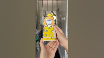 Huyền Bi Sáng Tạo Vẽ Nàng Công Chúa Có Rất Nhiều Bộ Váy #huyenbi #funny #viralvideo #shortvideo