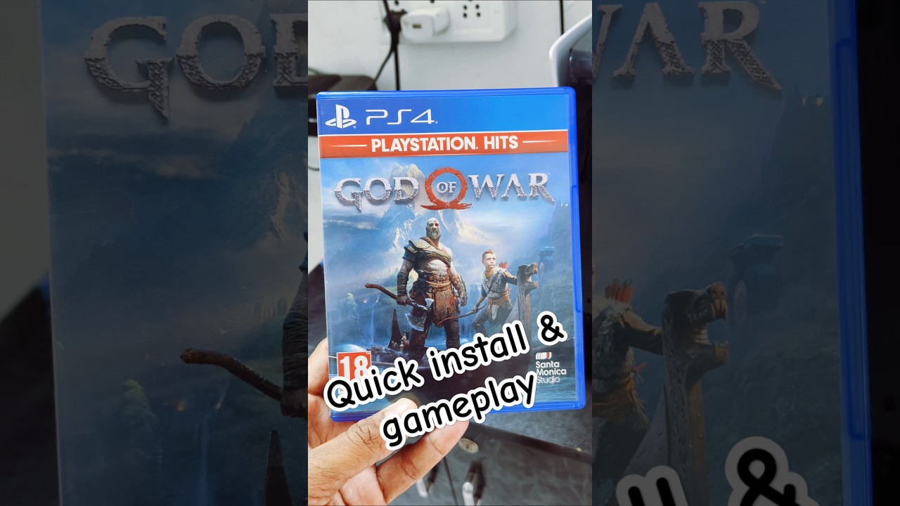 God of war quick install & Play Sony PS5 