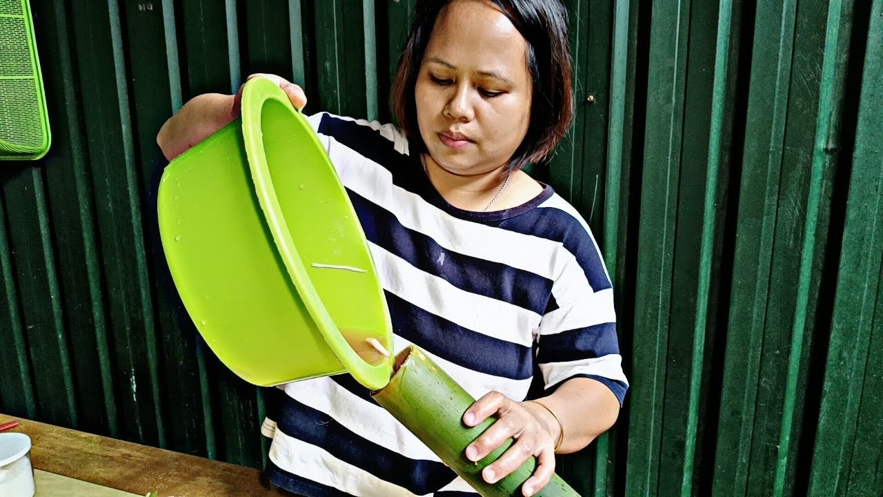 Masakan Borneo Ikan Baung Pansuh Dan Juga Kangkung Goreng Belacan