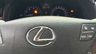 Lexus LS 460 Changing Radar Cruise to Manual #lexusls460 