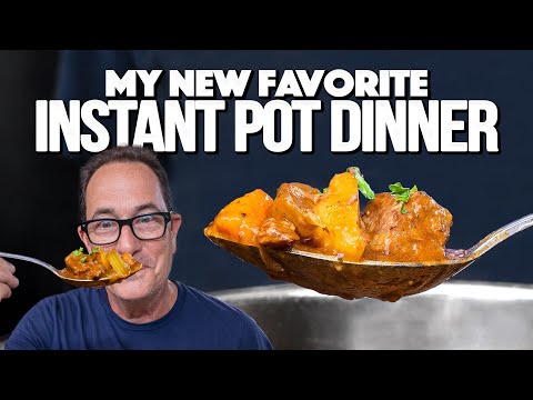 Instant Pot beef stew, from the video