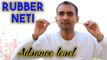 Advance Rubber neti | Rubber neti kaise karein | Rubber neti for Nasal polyps | Rubber neti kriya