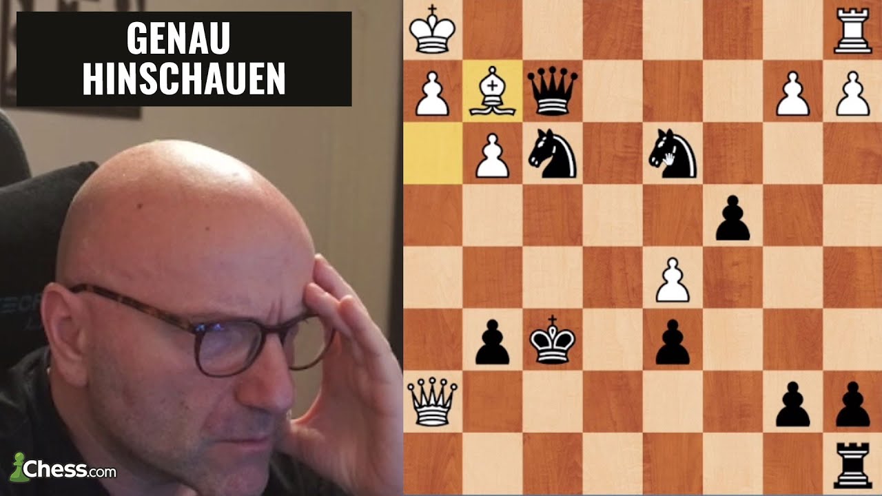 Genau hinschauen! TBG verpasst ersticktes Matt am Ende!