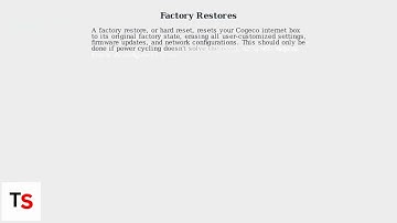 How to Reset a Cogeco Internet Box – Power Cycle & Factory Restore