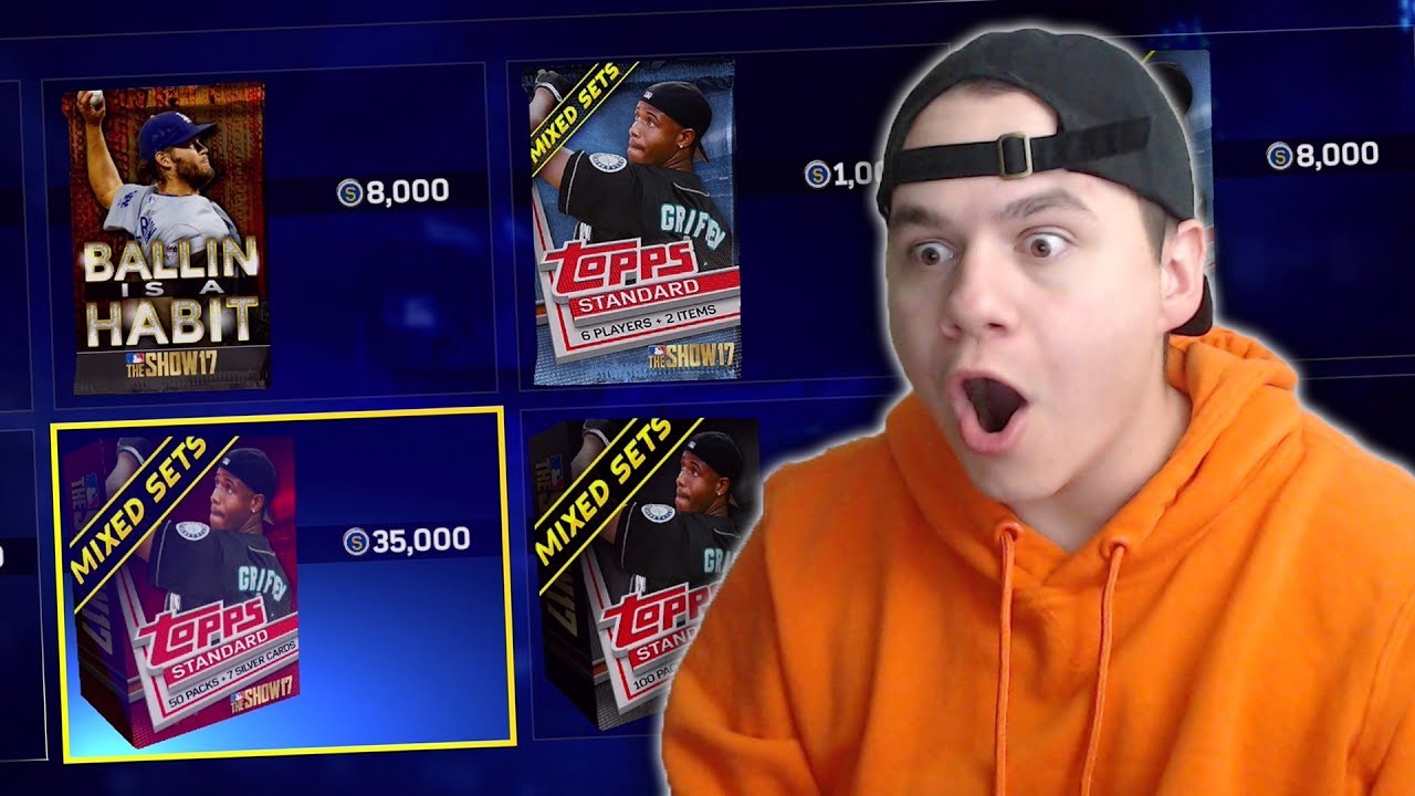 MLB The Show 17 Throwback Pack Opening!