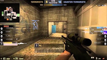 4k and 1v4 Clutch w AWP on de_cache