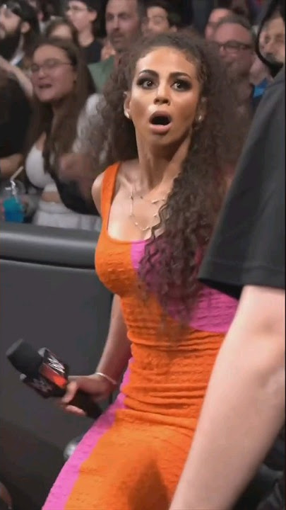 Even Samantha Irvin was surprised by Chad Gable's win over Gunther 😲