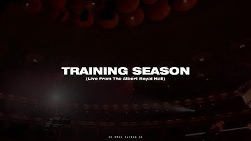 Dua Lipa - Training Season (Live From The Albert Royal Hall | (Lyrics & sub. español)