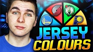 SPIN THE WHEEL OF JERSEY COLOURS! NBA 2K17 SQUAD BUILDER