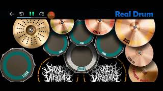 five minutes - aku tergoda (cover real drum)