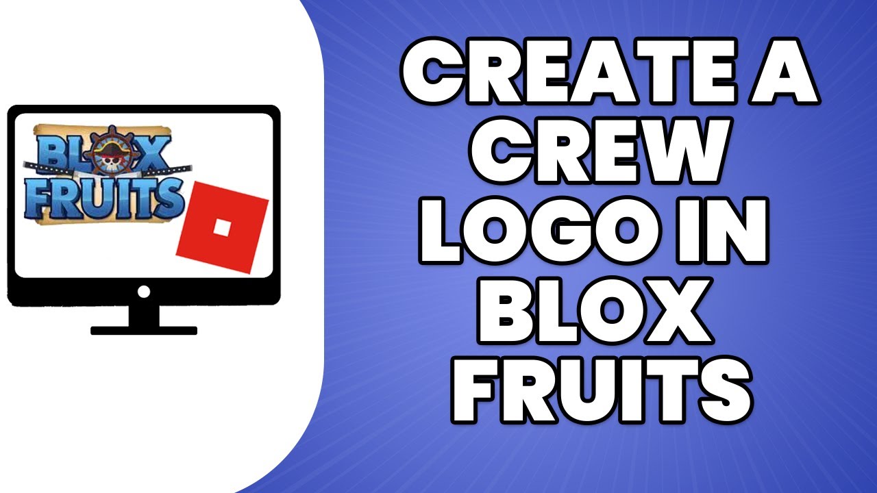 How to Make a Crew Logo in Blox Fruits (2023)