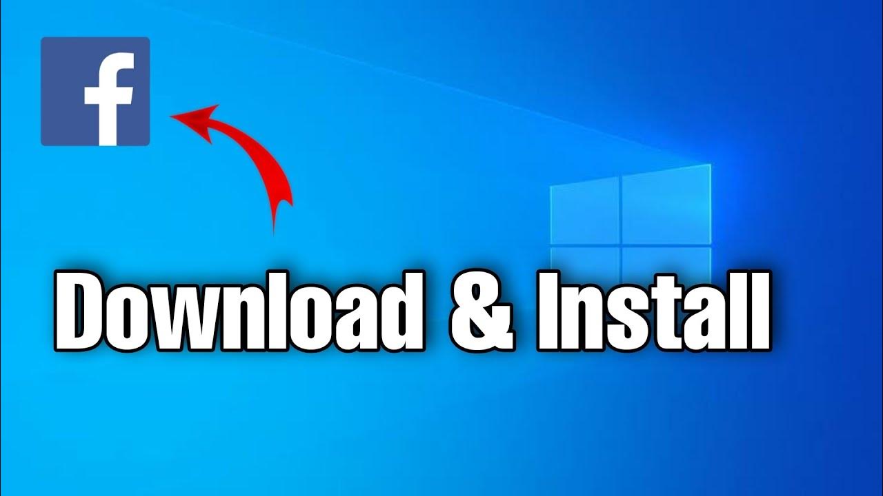 How to install facebook on laptop how to install facebook in laptop