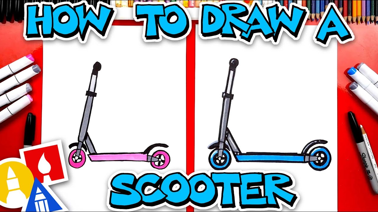 Featured image of post How To Draw A Pro Scooter Easy Scooter pro preisvergleich spielend einfach