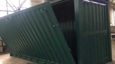 Hyusn Electrical Hydraulic Luxury Pop Up Container Bar, shop, booth