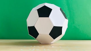 Soccer Ball Origami | How to Make Paper Soccer Ball | DIY Gift