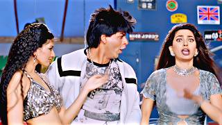 Mere Mehboob Mere Sanam  4k  Song  Udit Narayan Alka Yagnik  Shah Rukh Khan Juhi Chawla