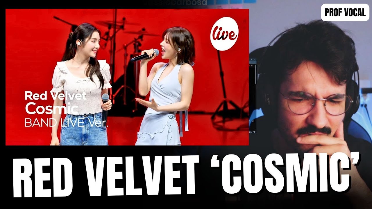 RED VELVET TEM VOCAIS DIFERENTES DO KPOP! (prof de canto analisa)