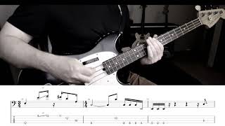 Video thumbnail of "Pigs by Pink Floyd Bass Cover with Tab in Video: Roger Waters"