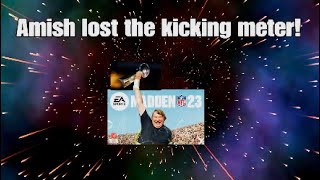 Amish can't find a kicking meter...Madden 23 Gameplay