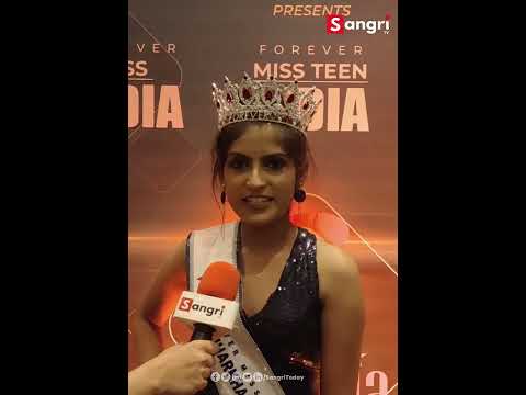 Miss Jharkhand 2022 Tarandeep Kaur 1st Runner Up during Interview | Sangri TV News - video from Sangri Times