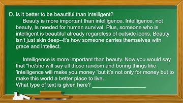 English 4 Q1 W4 Identify the structure, purpose, and language features of different text types