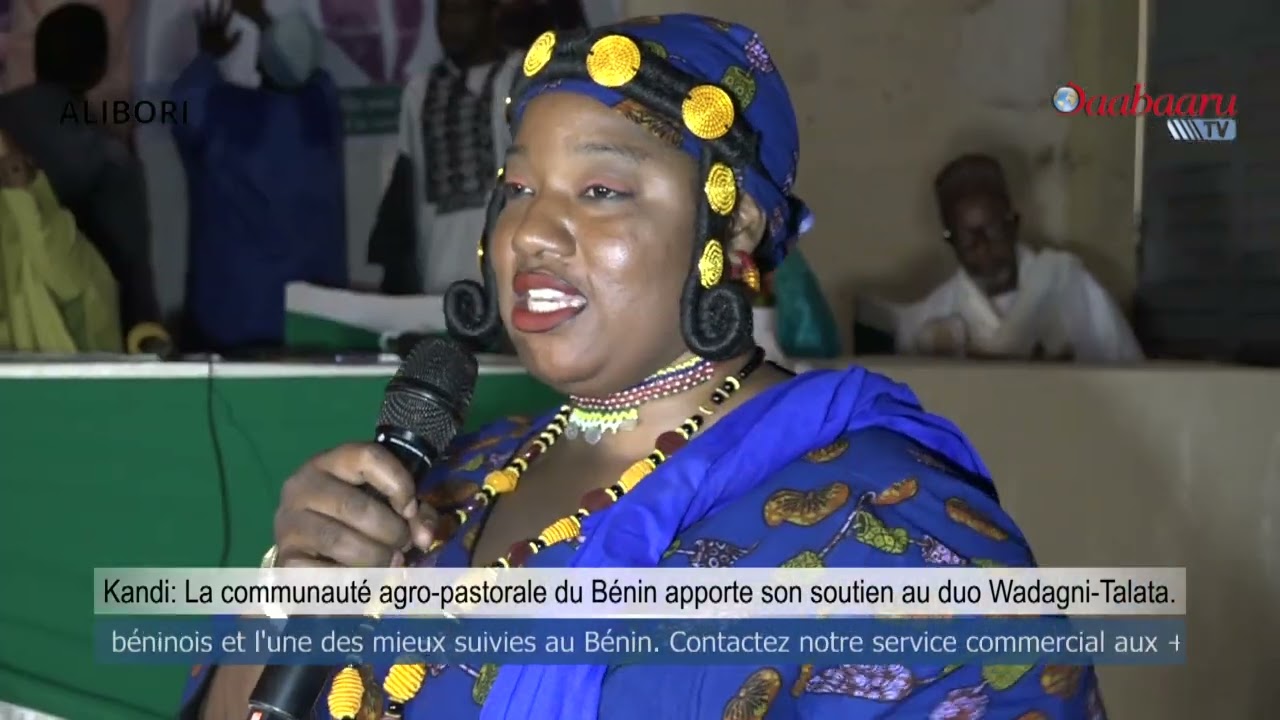 KANDI : La communauté agro-pastorale du Bénin apporte son soutien au Duo Wadagni-Talata