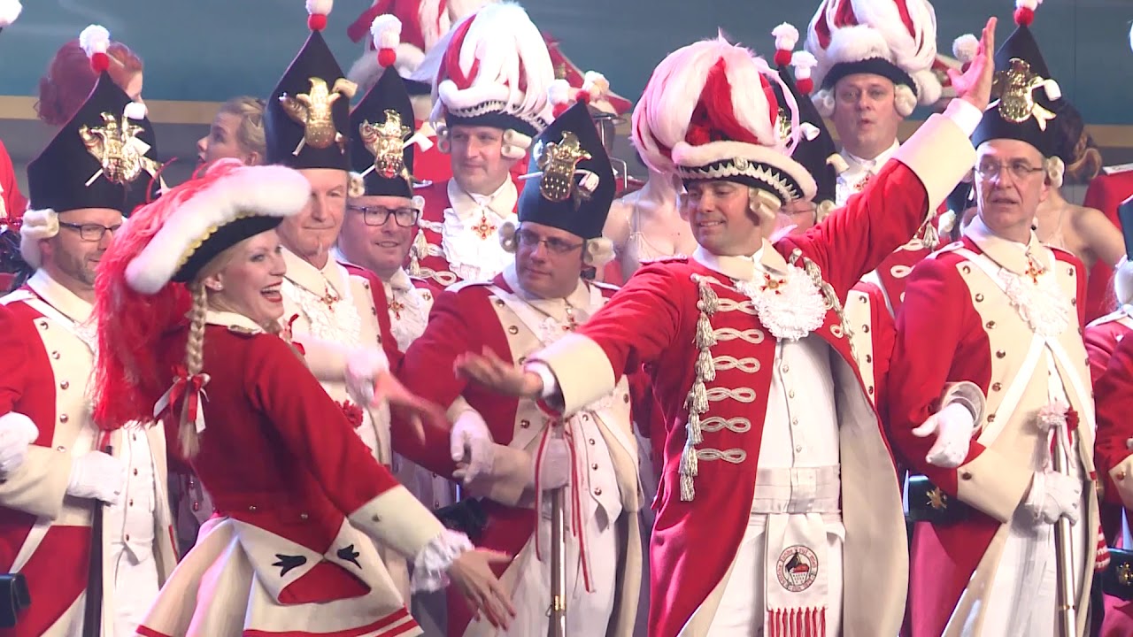 Rote Funken Köln - Einzug und 