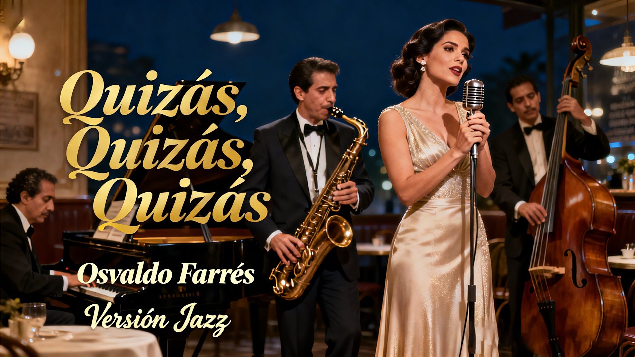 Quizás, Quizás, Quizás – Osvaldo Farrés | Cover Bolero Jazz | Jazz Latino y Música Romántica