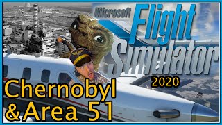 I Landed At Chernobyl U0026 Area 51  Microsoft Flight Simulator 2020